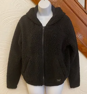 Abercrombie Sherpa zipped up jacket S‎ thumbnail 1