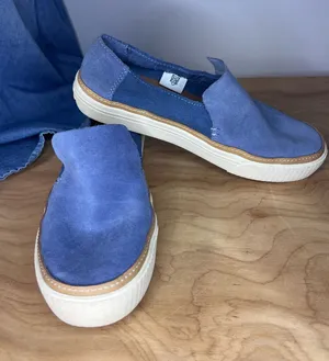 Blue Suede Loafers  thumbnail 1
