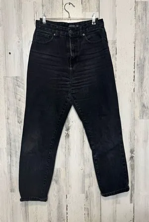Nasty Gal collection black mom super high rise jeans size 6 thumbnail 1