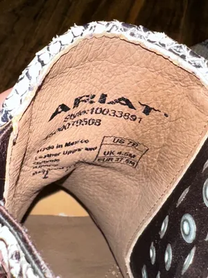 Ariat Snakeskin ankle boots thumbnail 4