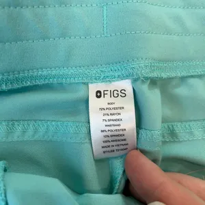 Figs Technical Collection Aqua Straight Leg Scrub Pants S9 thumbnail 5