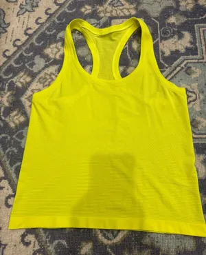 Highlighter Yellow Lululemon Swiftly Tech Tank Race Length 6 thumbnail 1