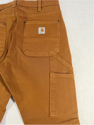 Carhartt Women’s Rugged Flex Relaxed Fit Double Front Work Pants Brown 8 Regular thumbnail 12