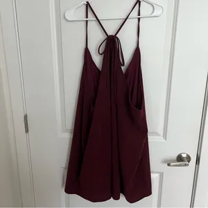 NEW Arula Burgundy Skirtall Dress Plus Size A / 1X NWT thumbnail 6