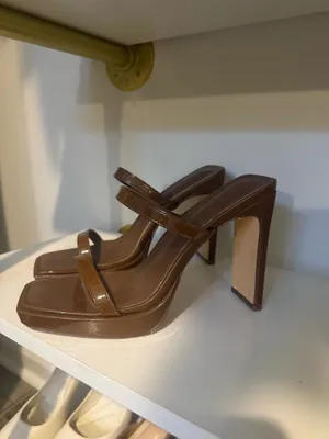DSW Brown Block Heels thumbnail 2