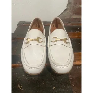 Born Women's Ardsley Preppy Loafer Leather White 8.5 Business Casual Officewear thumbnail 4