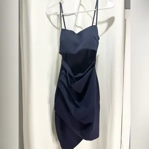 Windsor Navy blue bodycon dress - thumbnail 2