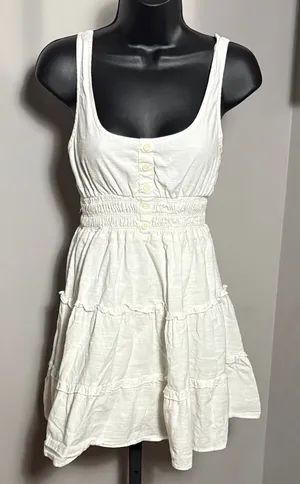 Urban Outfitters XS Hailey Tiered Mini Dress thumbnail 1