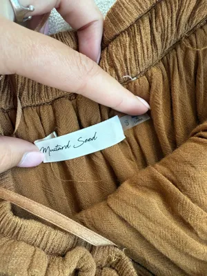 Mustard Seed Strapless Romper thumbnail 3