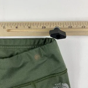 The‎ North Face Leggings Women's XS Green 28" Inseam Scrunched Mid Rise Ladies thumbnail 7
