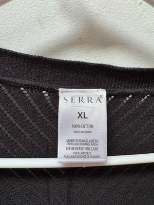 SERRA Open Knit Black Cardigan  thumbnail 3