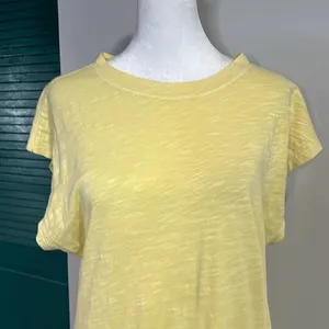 The Normal Brand Vintage Slub Tee Dress midi yellow - 100% cotton - XS/S thumbnail 8