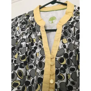 Healing Hands Women's Printed Scrub Uniform Top Nurse Medical Size M Multicolor thumbnail 5
