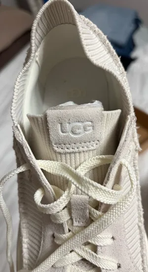 UGG EZ Duzzit Lace Sneakers Off-White 7.5 thumbnail 7