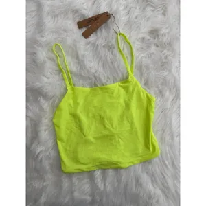 Skims Fits Everybody Strappy Back Cami Green Highlighter Size XXS thumbnail 3