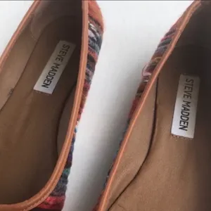 Steve Madden Size‎ 5.5 Kimmmie Fabric Studded Round Toe Ballet Flat thumbnail 4
