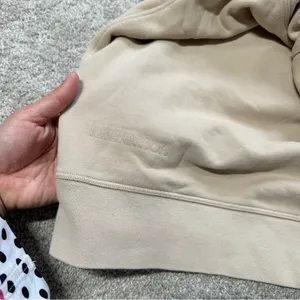 Lululemon Perfectly Oversized Crewneck Sweatshirt Cotton Terry in Cafe Au Lait 6 thumbnail 13