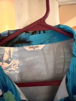 Hawaiian shirt Blue Size M thumbnail 2
