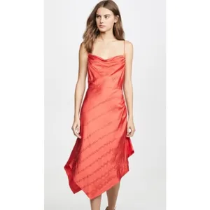 Retrofete Lilly Red Sequin Midi Slip Dress NWT Sz. S thumbnail 3