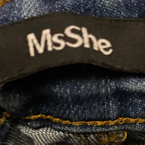 MsShe High Waisted Distressed Cut Off Blue Jean Denim Shorts Size 18 thumbnail 5