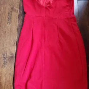 Red mini dress size small perfect for valentines day dress has a lining thumbnail 9