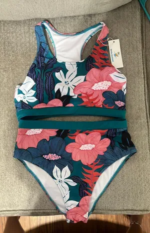 Beachsissi Tankini Two Piece Swimsuit thumbnail 1
