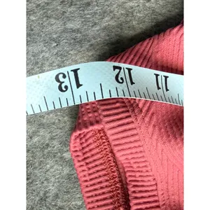 FP Movement Free People Ribbed Open Back Bodysuit‎ Pink Black XS S OB667944 thumbnail 4