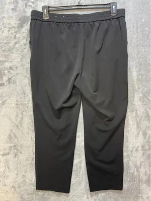 Anne Klein Womens Black Stretch Ankle Pants Size Large Pull On Elastic Waist thumbnail 2