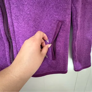 Patagonia Women’s Better Sweater Full Zip Purple Size XS Zipper Flaw thumbnail 6