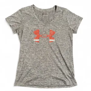 Under Armour Womens Jockey Athletic DriFit Gear Short Sleeve Fit Orange Size Large thumbnail 1
