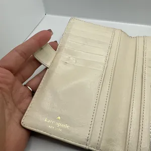 KATE SPADE New York Black North Court Bow Stacy Wallet thumbnail 5