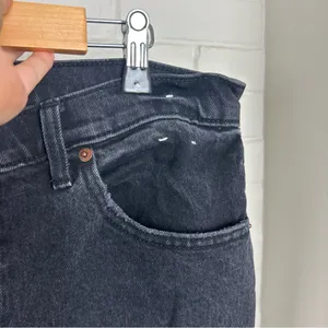 Abercrombie & Fitch Washed Black The 90s Relaxed Jean High Rise Size 14/32 thumbnail 9