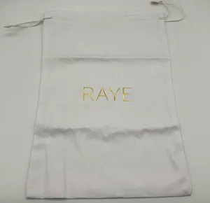 Raye White Drawstring Dust Bag thumbnail 1