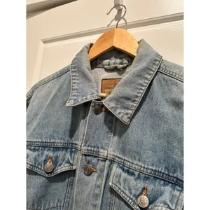 Vintage‎ Y2K Old Navy Denim Trucker Jacket Streetwear Western Grunge thumbnail 4