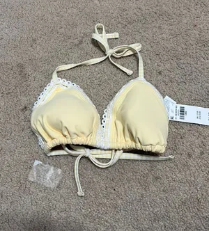 Yellow Hollister Bikini Top Triangle thumbnail 1
