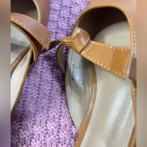 Shoes women . New ,Elegant Brown Mules with Pointed Toe and Low Heel thumbnail 11