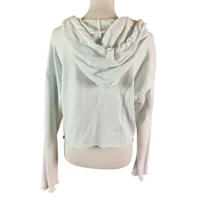 Pink Victoria’s Secret‎ Mint Green Hoodie L Zip Pullover Lounge Activewear thumbnail 2