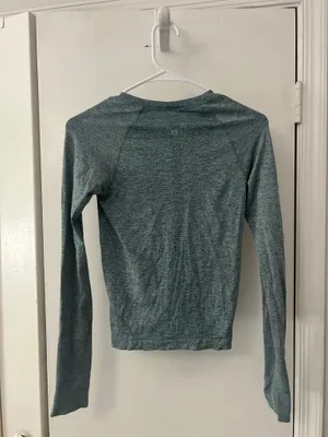 Lululemon Swiftly Tech Long Sleeve Green thumbnail 3