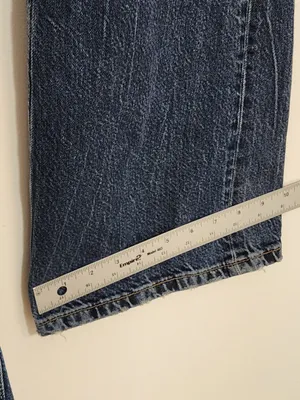 Zara Medium Wash Bootcut Denim Jumpsuit Size Medium thumbnail 8