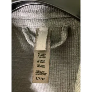 Skims soft lounge sleep shirt gray women's size small thumbnail 3