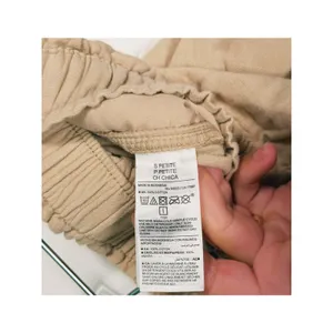 Old Navy Womens High Rise Wide Leg Pants Cotton S Beige Minimal Organic Earthy thumbnail 10