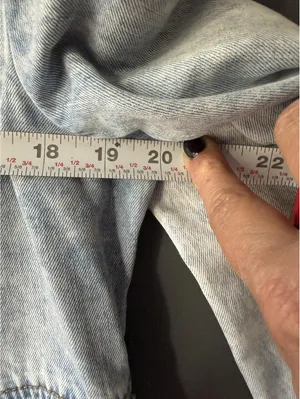 Light Wash Denim Button thumbnail 7