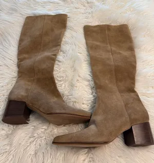 Dolce Vita Suede Knee-High Boots in Camel size 10 BNWOT thumbnail 1