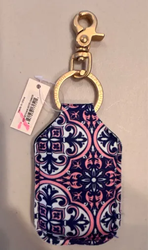 Simply Southern | Damask, key FOB, sanitizer, key chain. thumbnail 4