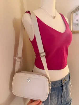 lululemon athletica Cream Crossbody Bag with Adjustable Strap thumbnail 1