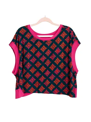 Natural Life Cut Out Cotton Cover-Up Top Women’s Size L NWT thumbnail 3
