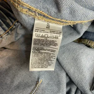 Old Navy OG Chino High Rise Utility Slouchy Ankle Denim Jeans Elastic Waist XL thumbnail 12