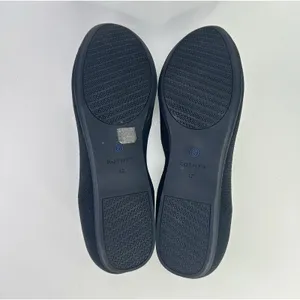 Rothys The Loafer Black Knit Royal Blue Trim Slip On Comfort Size 12 Minimalist thumbnail 13