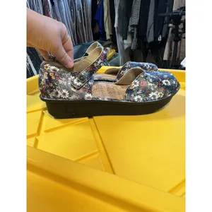 Alegria Paloma Mary Jane shoes colorful floral Leather Size 40 US 9.5-10 thumbnail 4