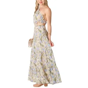 Nordstrom NWT Madi Floral A-Line Maxi Dress Medium thumbnail 3